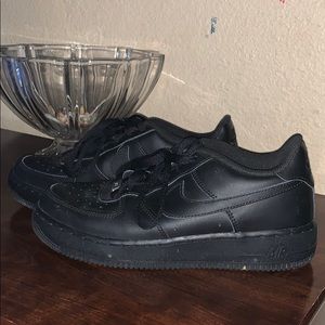 Nike Black Air Force’s